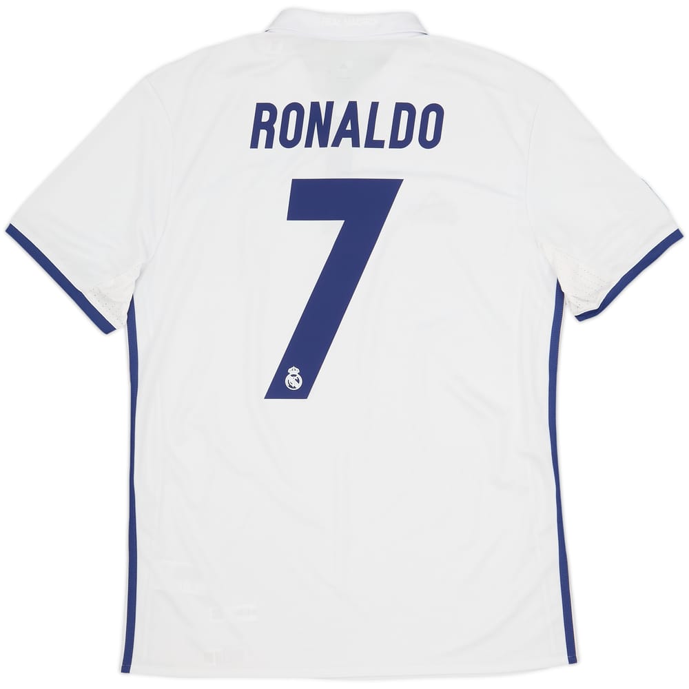 2016-17 Real Madrid Home Shirt Ronaldo #7 (M)