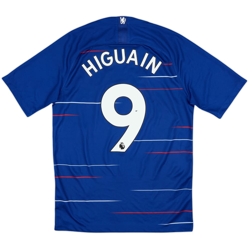 2018-19 Chelsea Home Shirt Higuain #9 - 6/10 - (S)