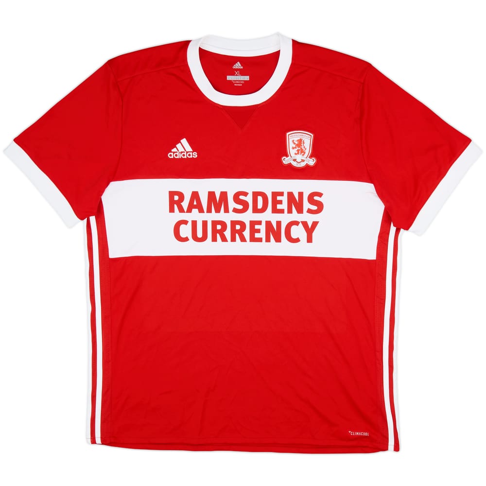 2017-18 Middlesbrough Home Shirt - 10/10 - (XL)
