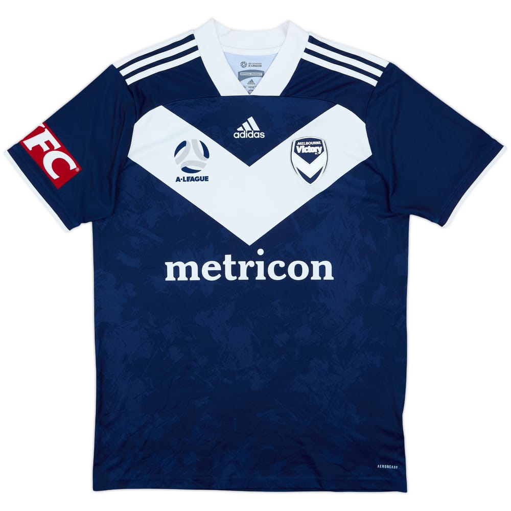 2020-21 Melbourne Victory Home Shirt - 8/10 - (L)