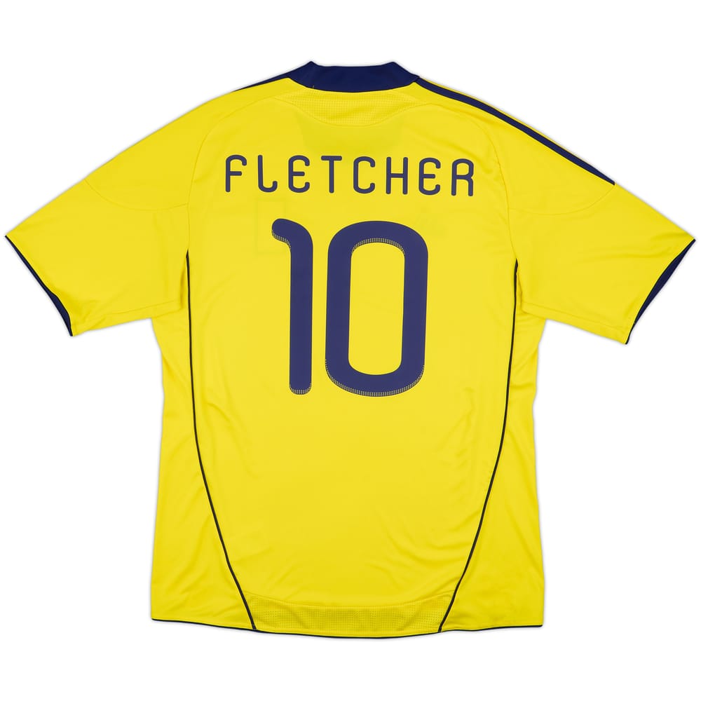 2010-11 Scotland Away Shirt Fletcher #10 - 6/10 - (L)
