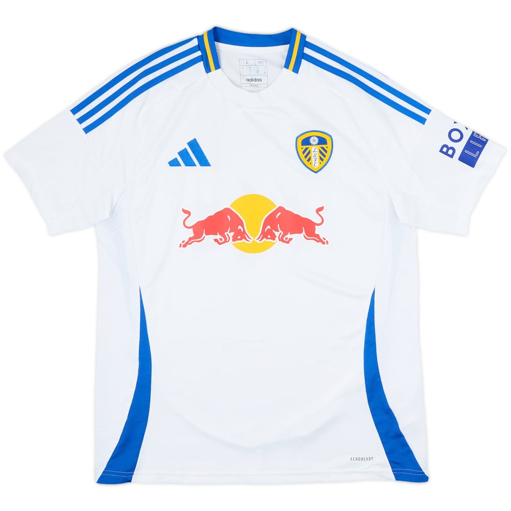 2024-25 Leeds United Home Shirt - 8/10 - (M)