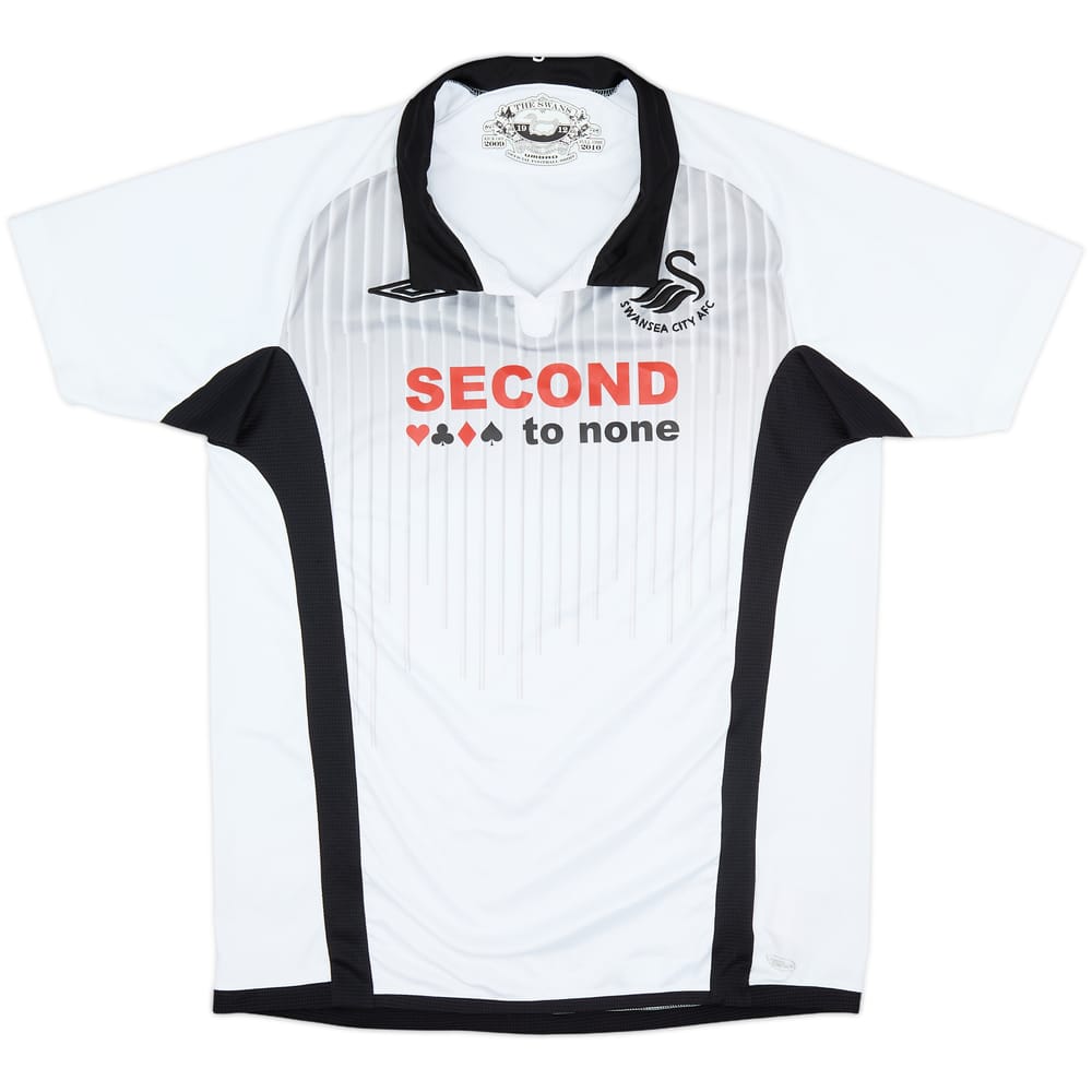 2009-10 Swansea Home Shirt - 8/10 - (XL.Boys)