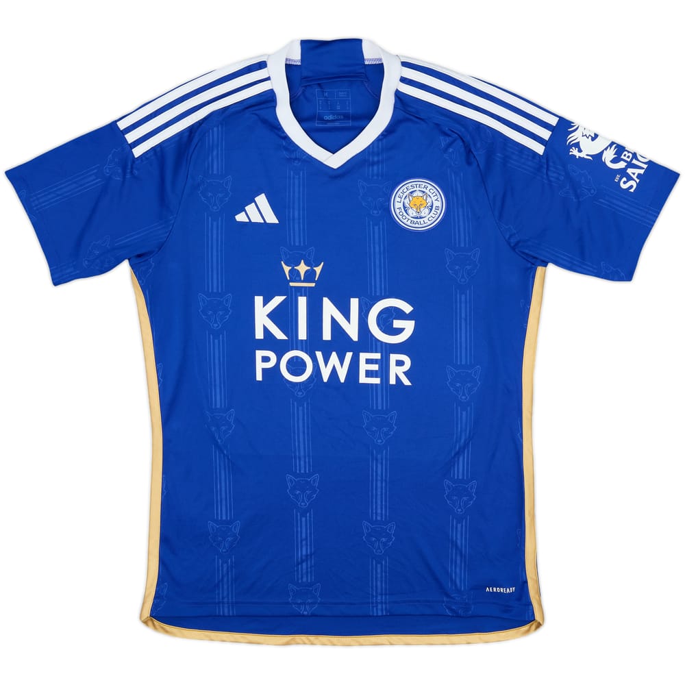 2023-24 Leicester Home Shirt - 10/10 - (M)