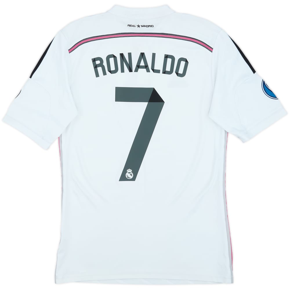 2014-15 Real Madrid Home Shirt Ronaldo #7 - 7/10 - (S)