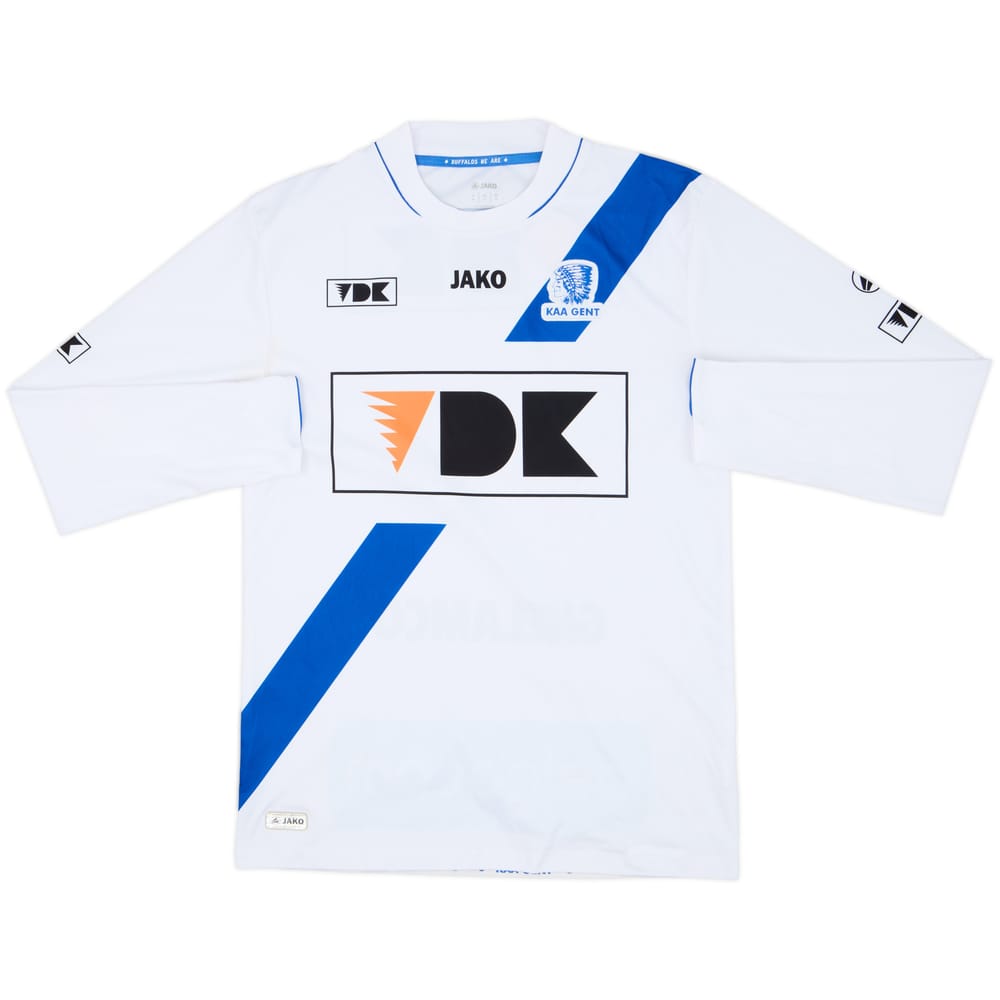 2012-13 KAA Gent Home L/S Shirt - 6/10 - (S)