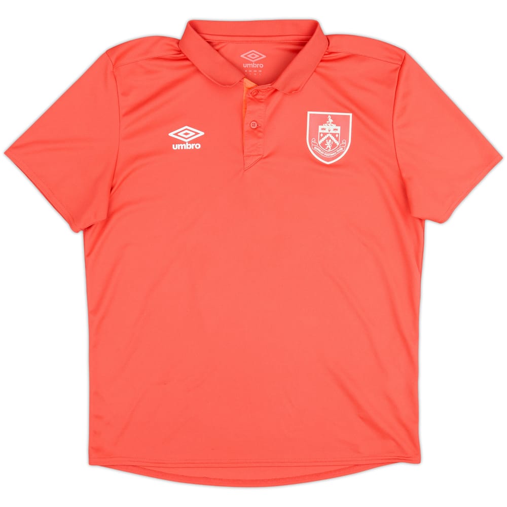 2021-22 Burnley Umbro Polo T-Shirt - 9/10 - (L)