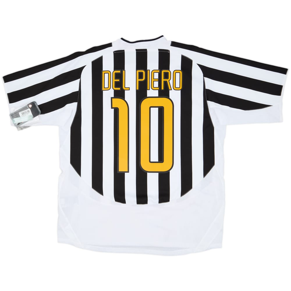 2003-04 Juventus Home Shirt Del Piero #10 (XL)