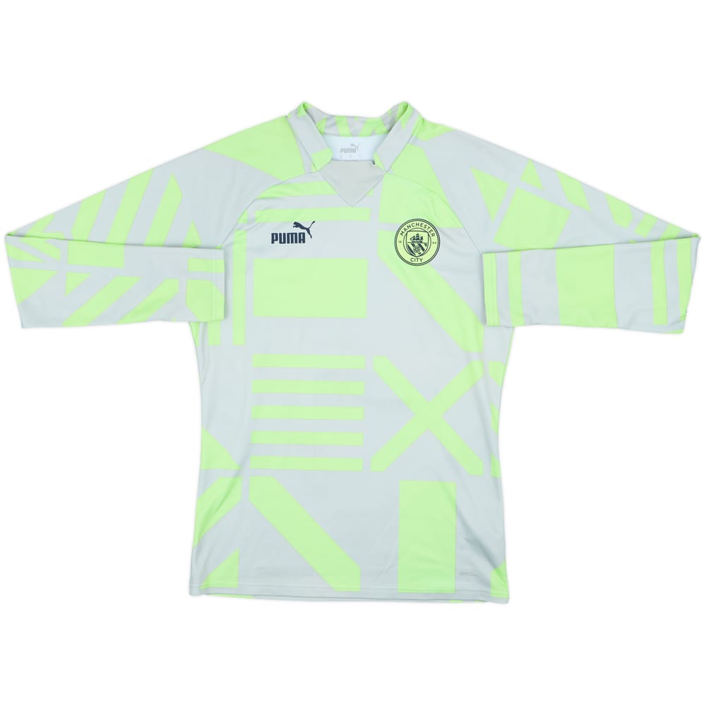 2022-23 Manchester City Puma Pre-Match Sweat Top - 9/10 - (S)