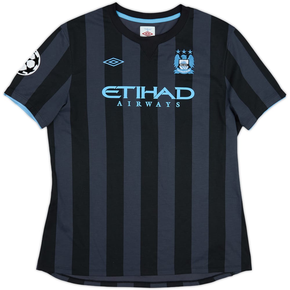 Camiseta de la tercera equipación del Manchester City 2012-13 - 8/10 - (Mujeres L)