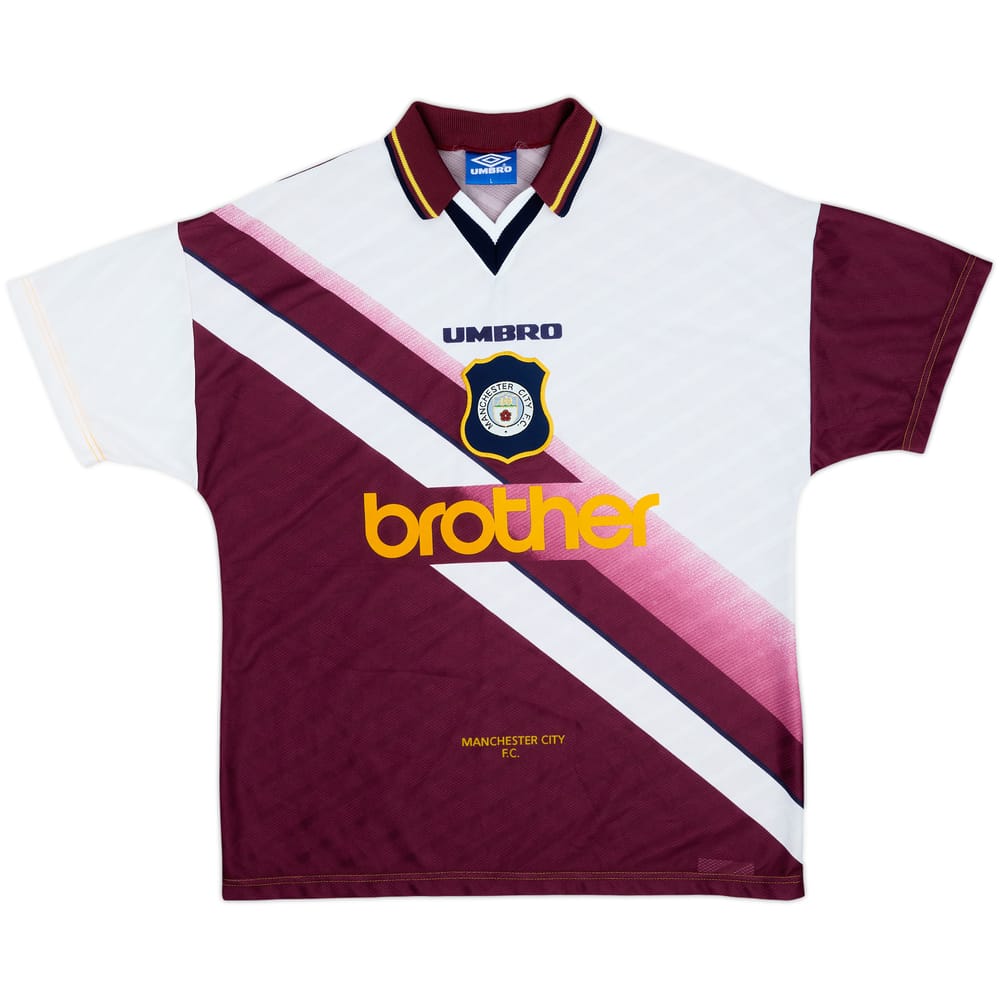 1996-97 Manchester City Away Shirt - 10/10 - (L)