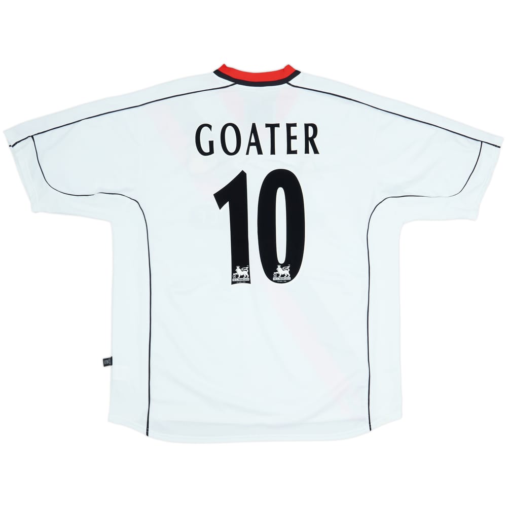 2002-03 Manchester City Away Shirt Goater #10 - 6/10 - (XL)