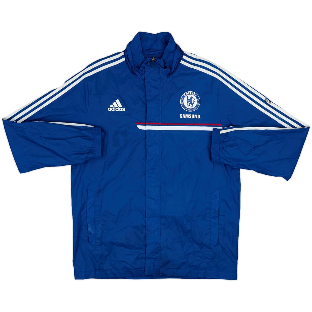 2013-14 Chelsea adidas Hooded Rain Jacket - 3/10 - (L)