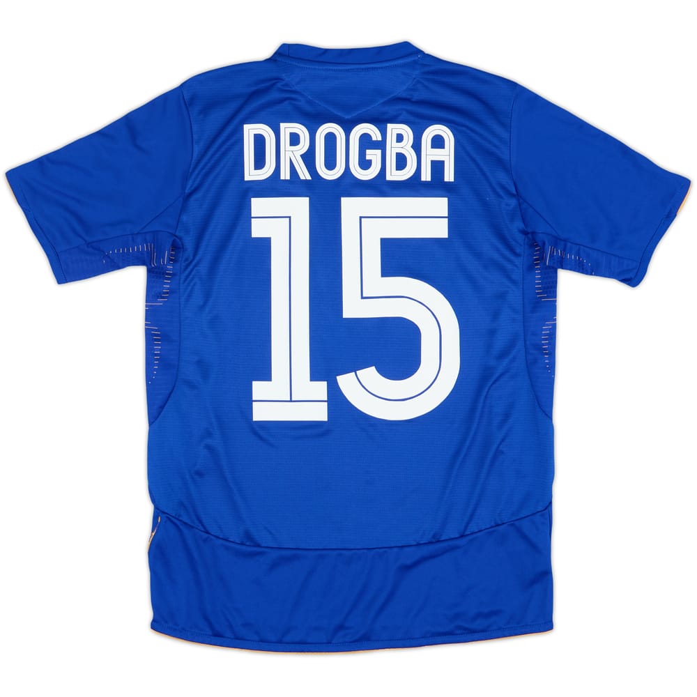 2005-06 Chelsea Centenary Home Shirt Drogba #15 - 8/10 - (XL.Boys)