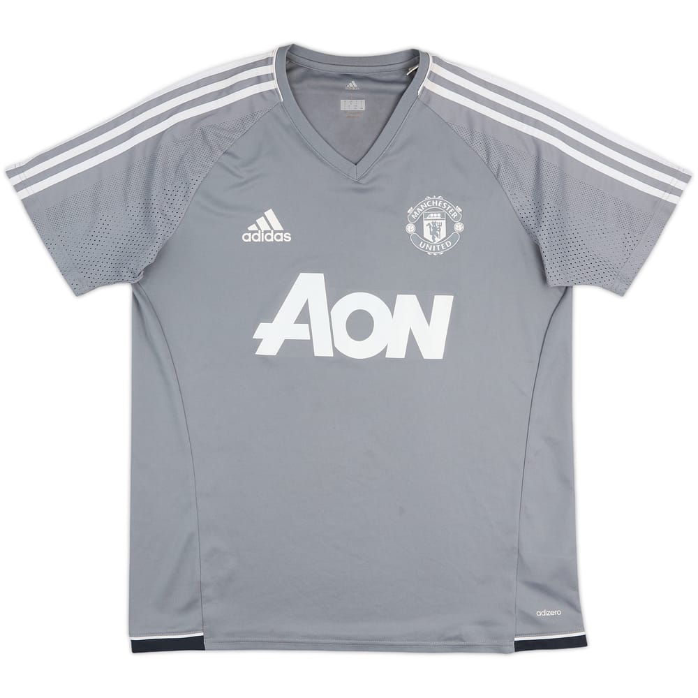 2017-18 Manchester United adidas Training Shirt - 7/10 - (L)