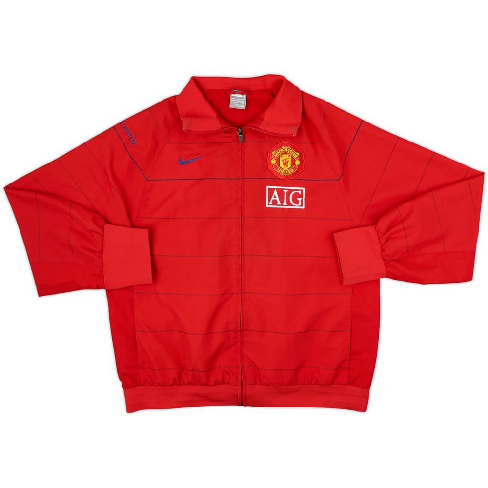 2008-09 Manchester United Nike Track Jacket - 8/10 - (M)