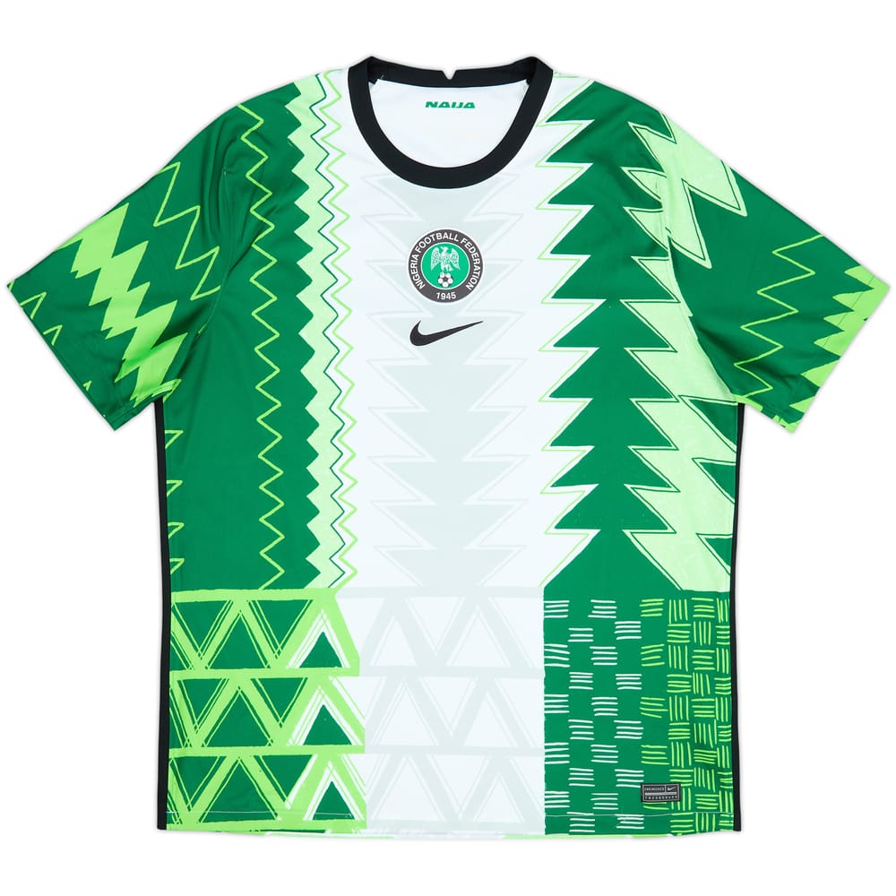 2020-21 Nigeria Home Shirt - 9/10 - (XL)