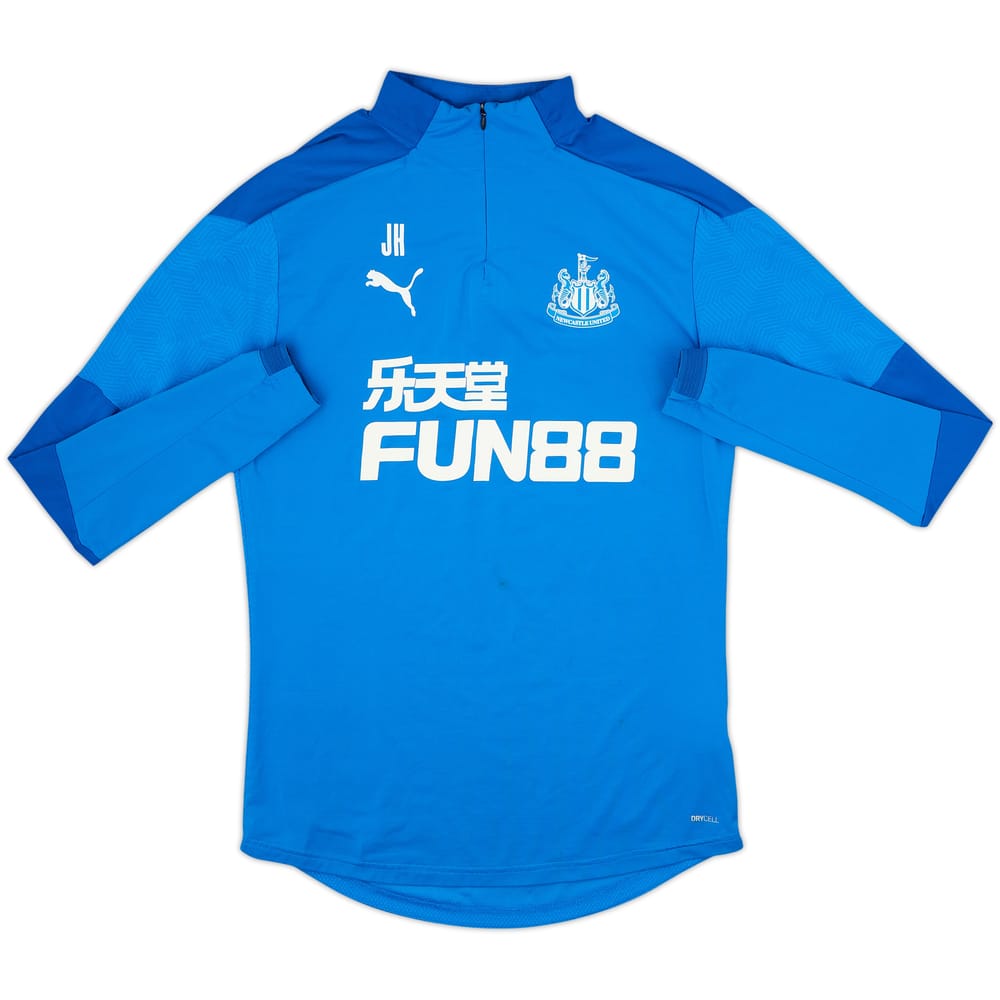2019-20 Newcastle United Staff Issue Puma 1/4 Zip Drill Top JH - 6/10 - (M)