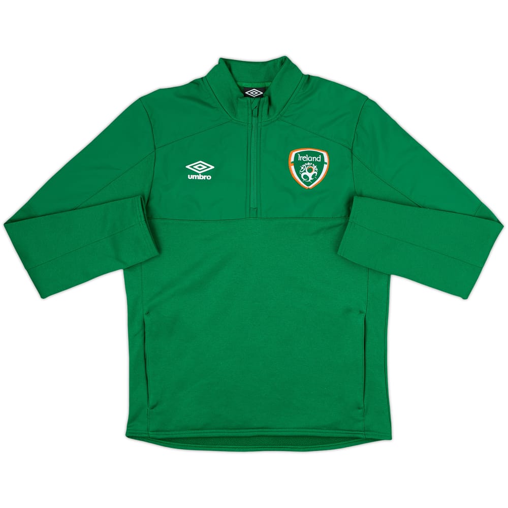 2016-17 Ireland Umbro 1/4 Zip Training Top - 5/10 - (M)