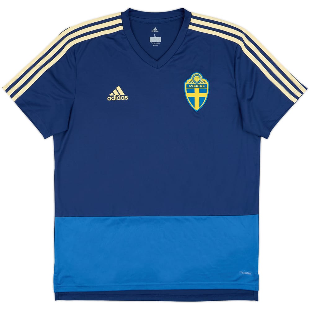 2017-18 Sweden adidas Training Shirt - 6/10 - (L)