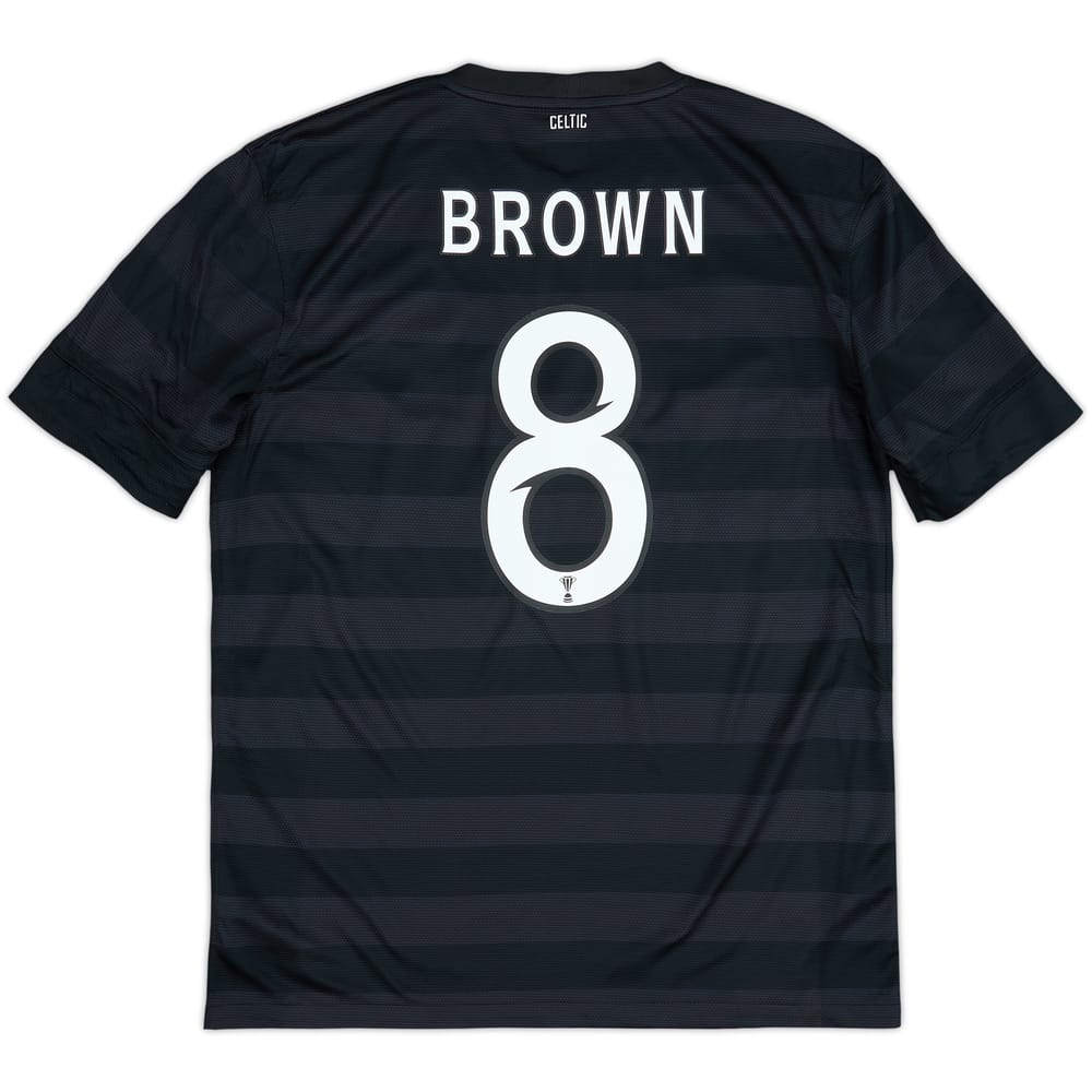 2012-13 Celtic '125th Anniversary' Away Shirt Brown #8 - 8/10 - (M)