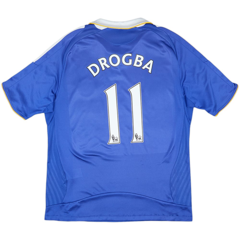 2008-09 Chelsea Home Shirt Drogba #11 - 6/10 - (L)