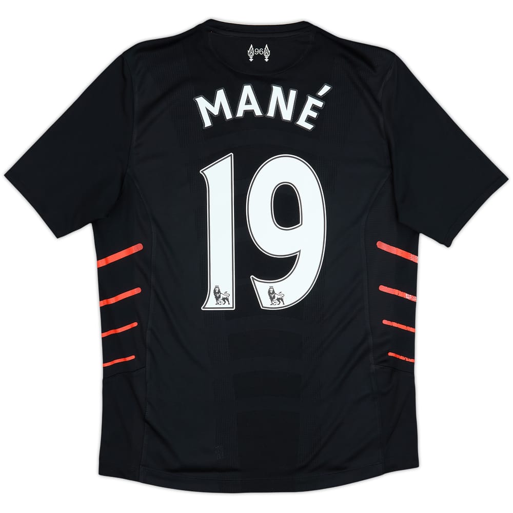 2016-17 Liverpool Away Shirt Mane #19 - 8/10 - (XL.Boys)
