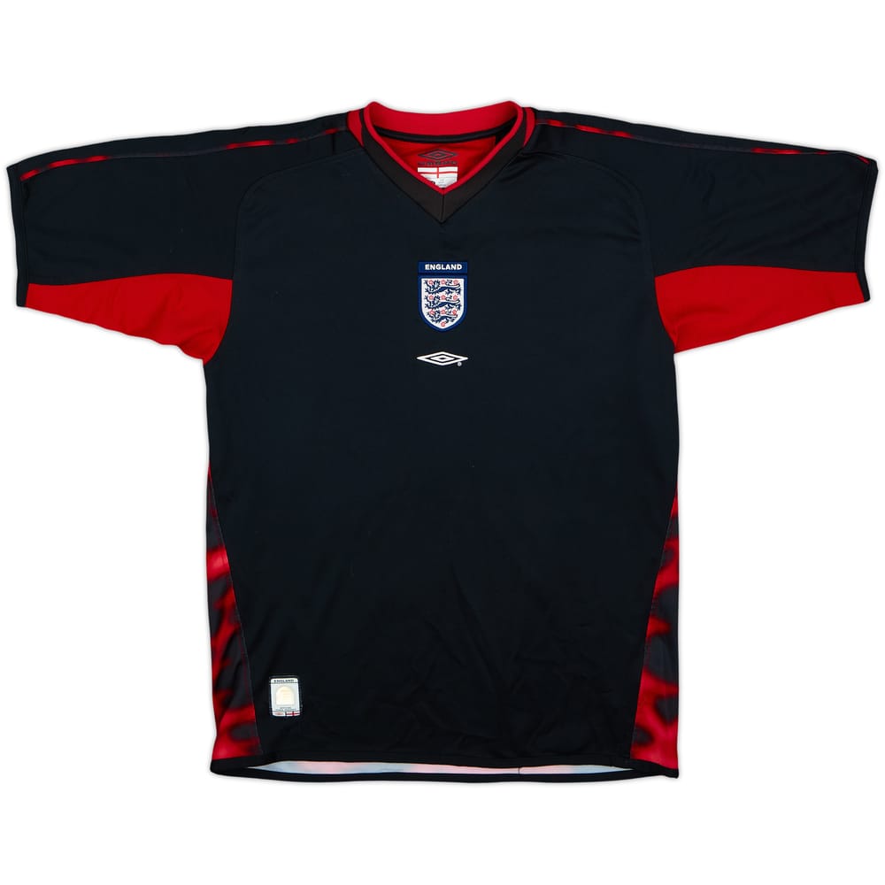 2004-06 England GK S/S Shirt - 8/10 - (XL.Boys)