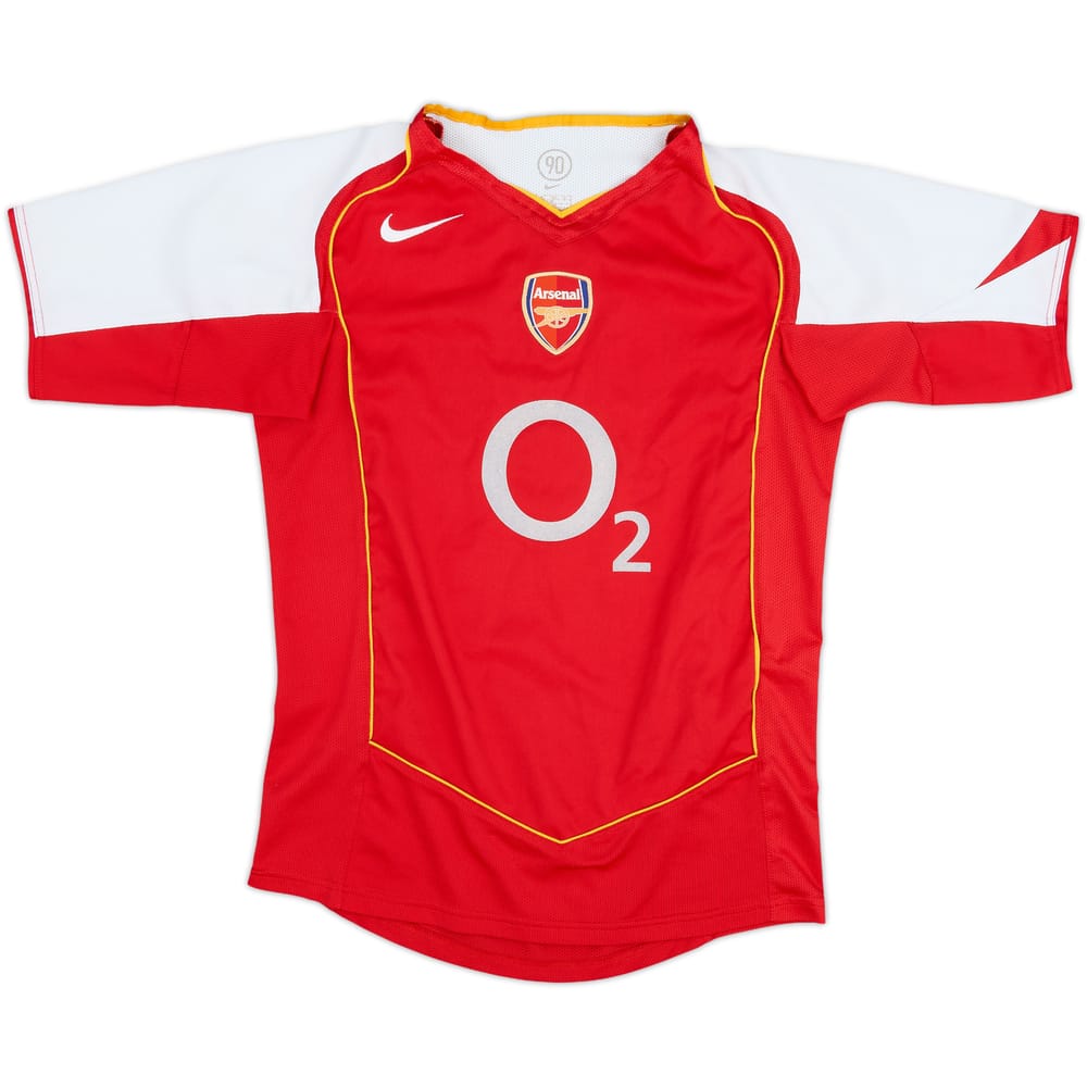 2004-05 Arsenal Home Shirt - 8/10 - (L.Boys)