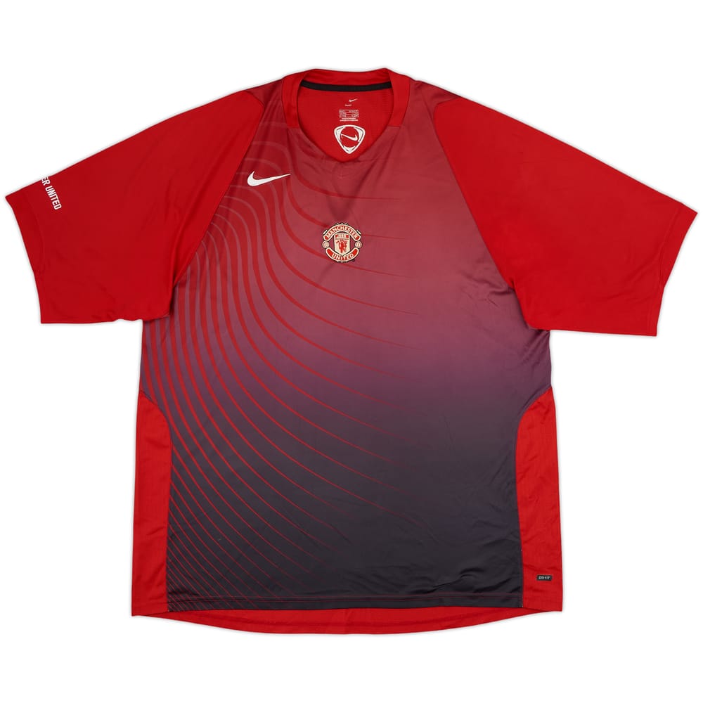 2006-07 Manchester United Nike Training Shirt - 9/10 - (XL)