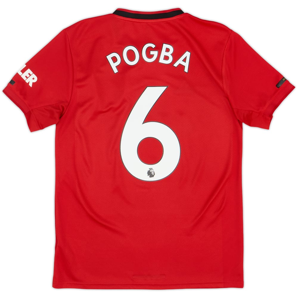 2019-20 Manchester United Home Shirt Pogba #6 - 7/10 - (S)