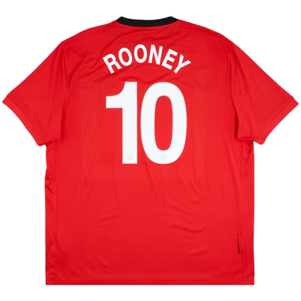 2009-10 Manchester United Home Shirt Rooney #10 - 7/10 - (3XL)
