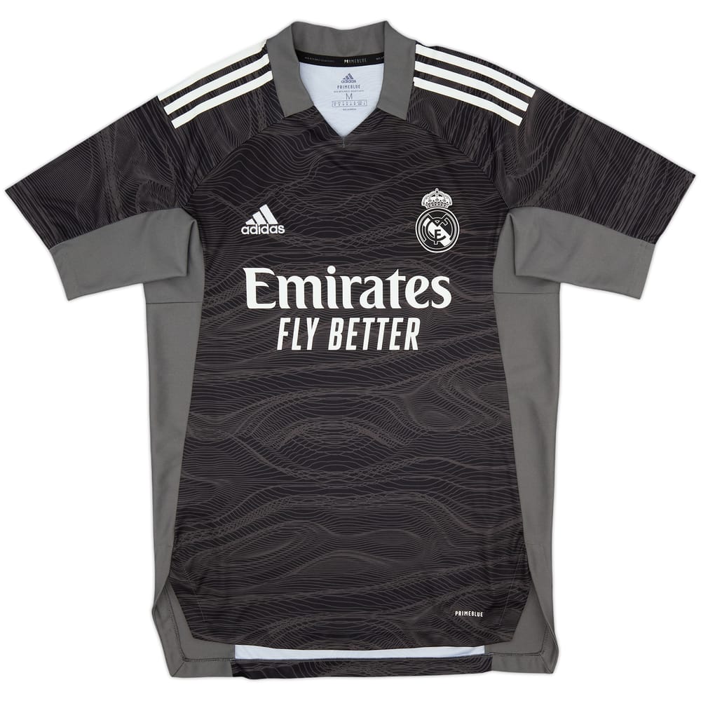 2021-22 Real Madrid GK S/S Shirt - 7/10 - (M)