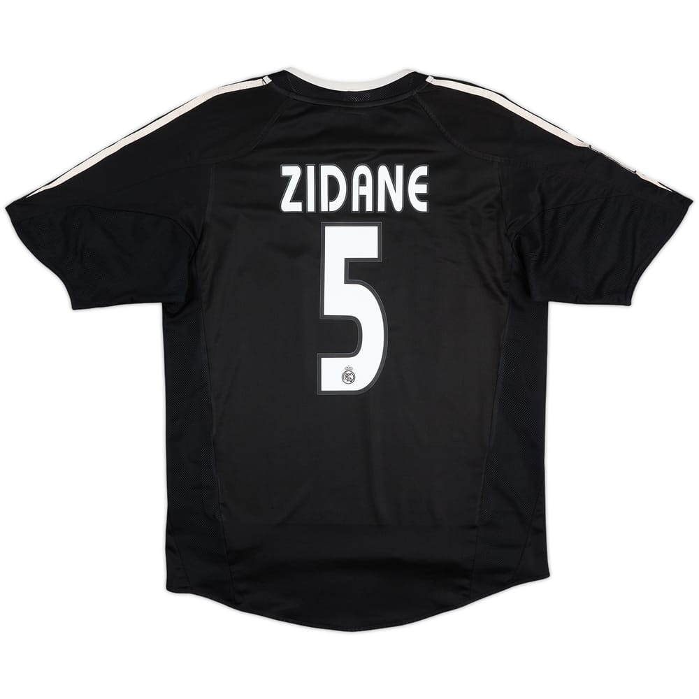 2004-05 Real Madrid Away Shirt Zidane #5 - 6/10 - (S)