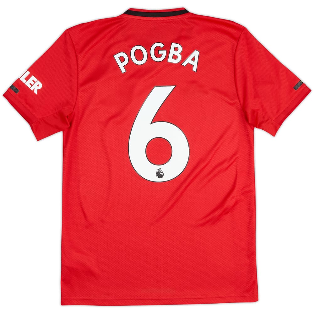 2019-20 Manchester United Home Shirt Pogba #6 - 8/10 - (S)