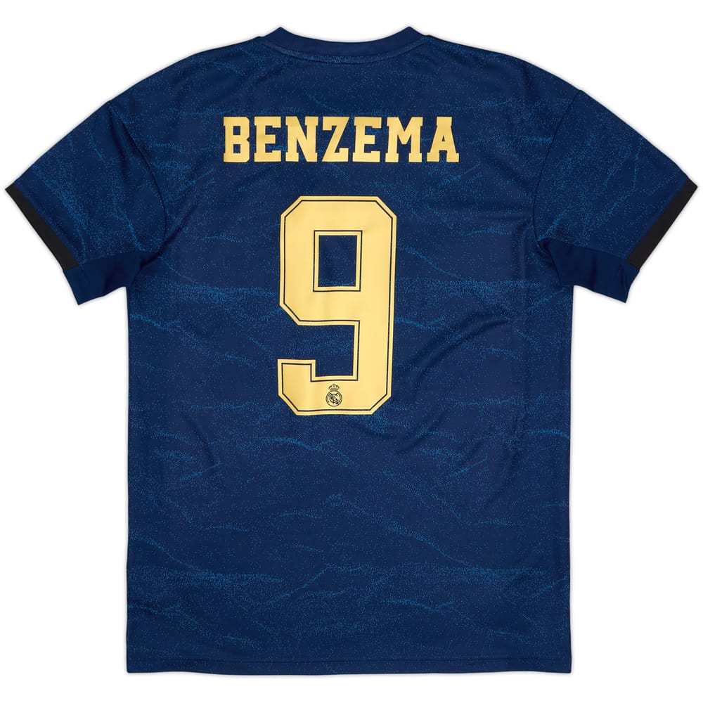 2019-20 Real Madrid Away Shirt Benzema #9 - 10/10 - (M)