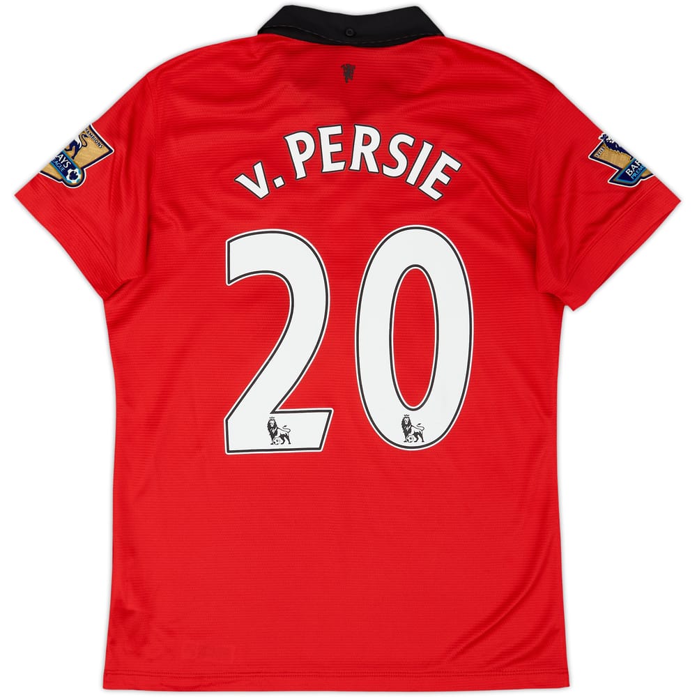 2013-14 Manchester United Home Shirt V.Persie #20 - 8/10 - (Women's M)
