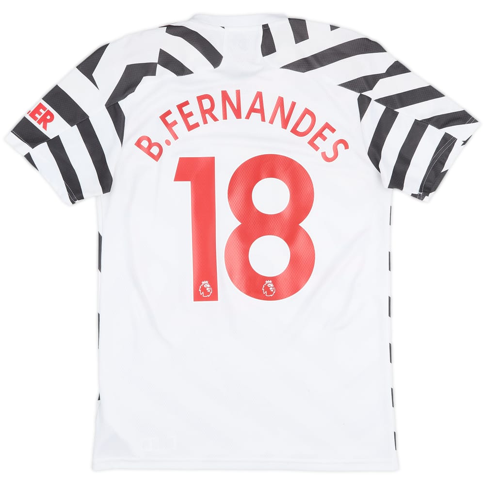 2020-21 Manchester United Third Shirt B.Fernandes #18 - 6/10 - (S)