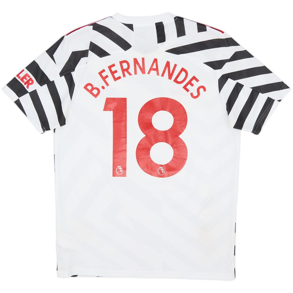 2020-21 Manchester United Third Shirt B.Fernandes #18 - 7/10 - (M)