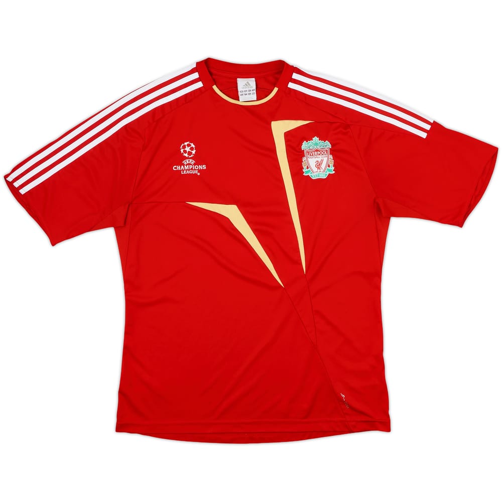 2009-10 Liverpool adidas CL Training Shirt - 8/10 - (L)