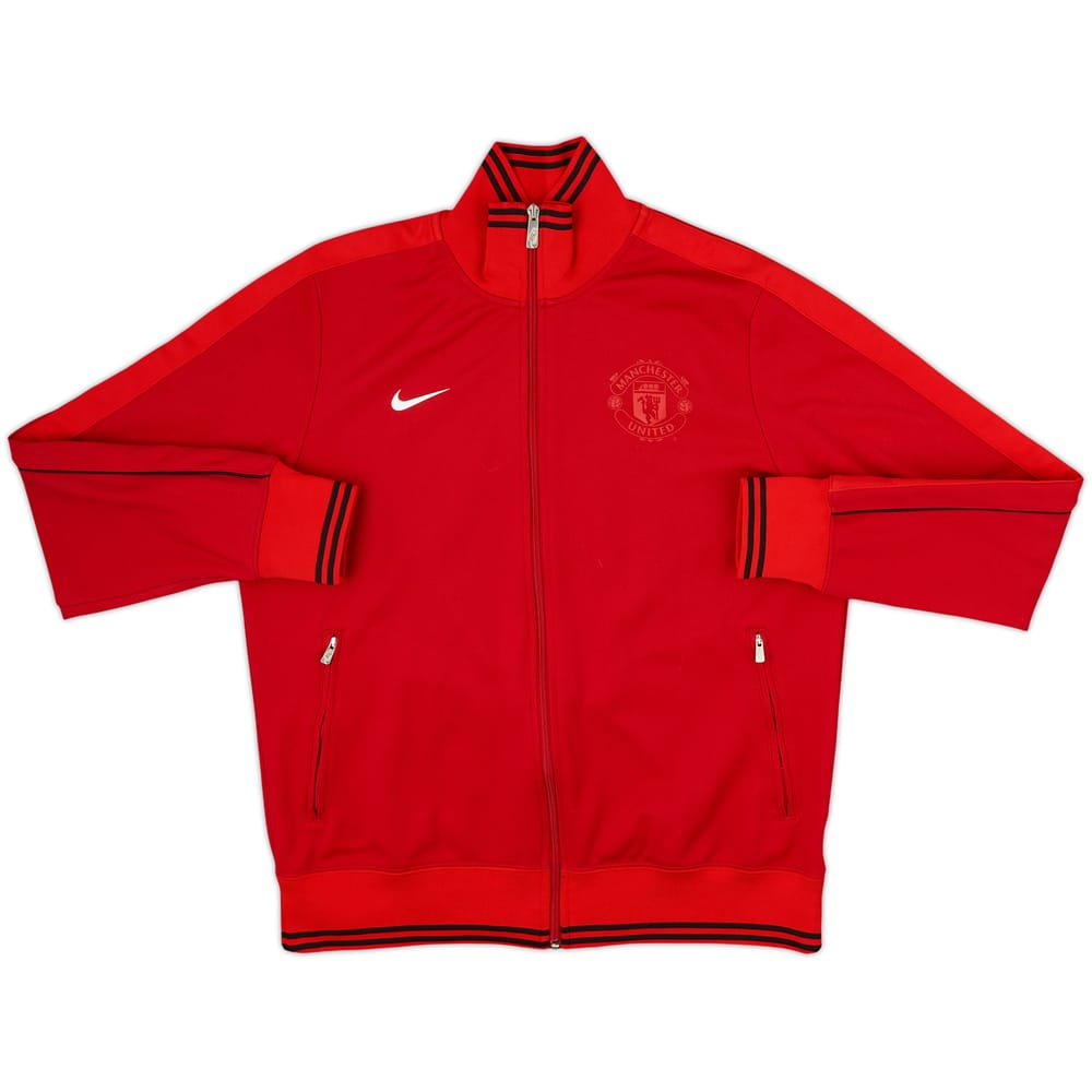 2013-14 Manchester United Nike Track Jacket - 8/10 - (L)