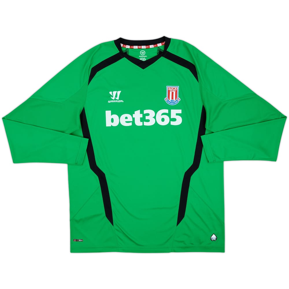 2014-15 Stoke City GK Shirt - 5/10 - (L)
