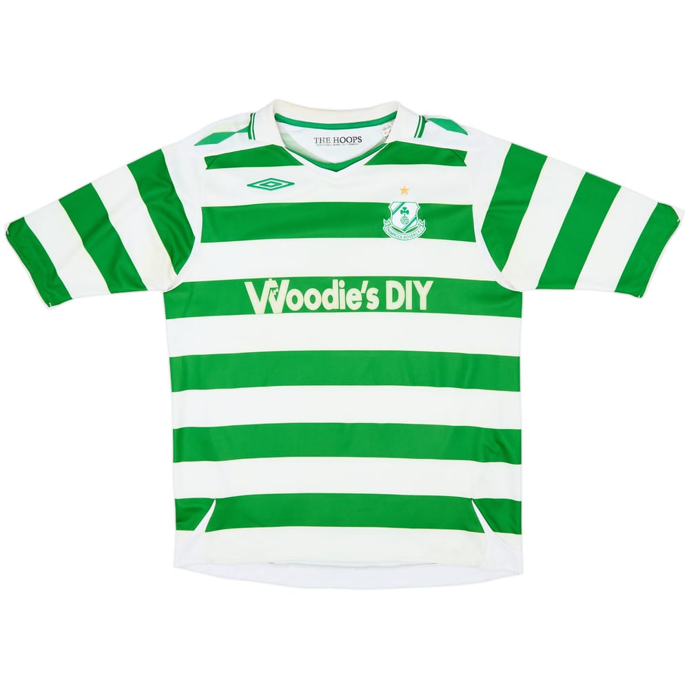 2009-11 Shamrock Rovers Home Shirt - 4/10 - (XL)