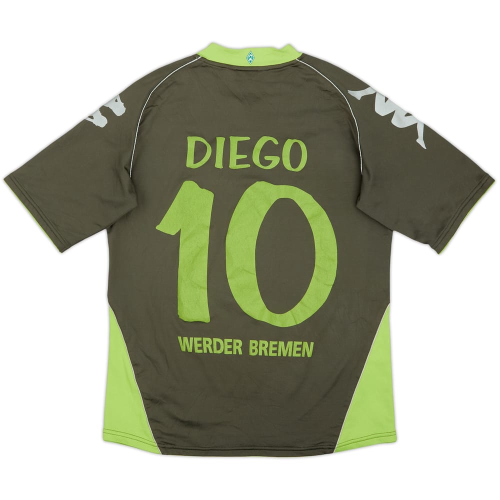 2007-08 Werder Bremen Away Shirt Diego #10 - 6/10 - (M)