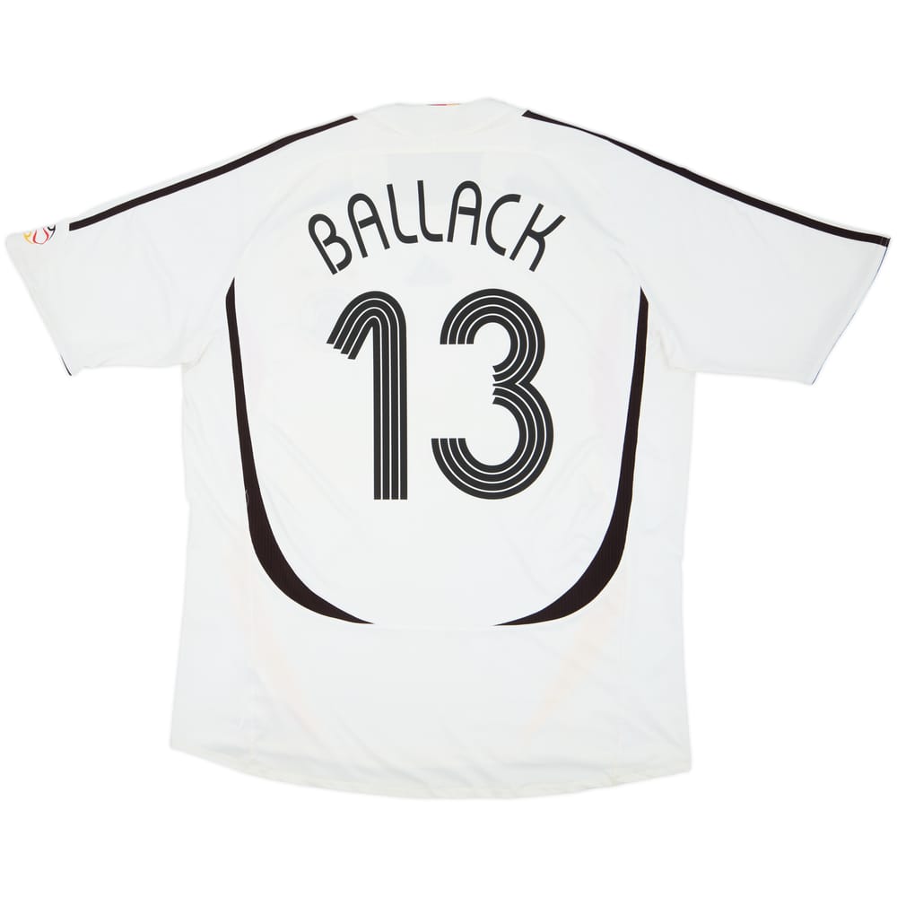 2005-07 Germany Home Shirt Ballack #13 - 5/10 - (XL)