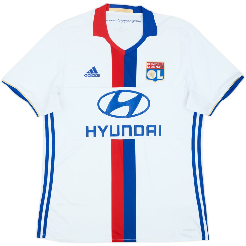 2016-17 Lyon Home Shirt - 7/10 - (L)