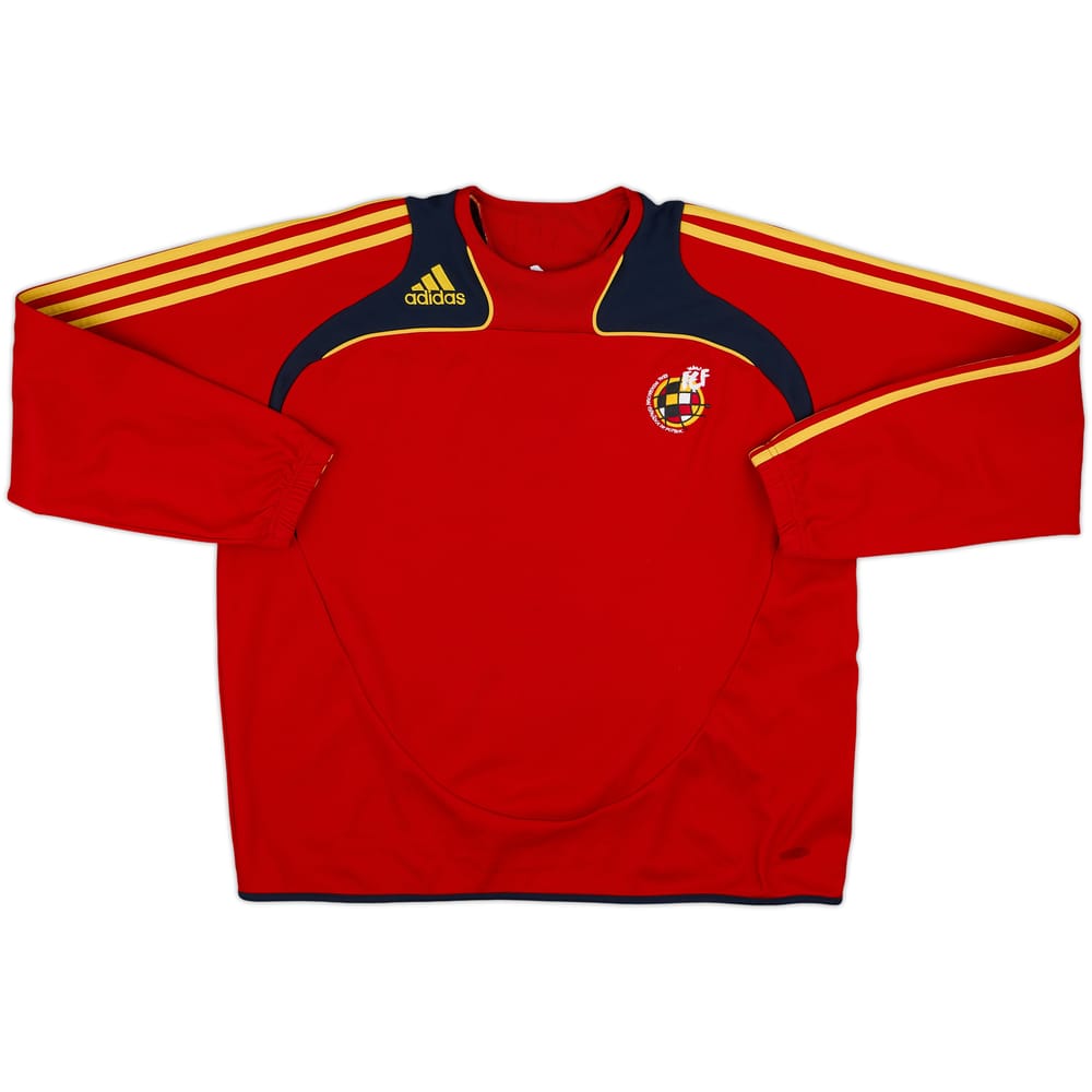 2008-09 Spain adidas Sweat Top - 8/10 - (XL)