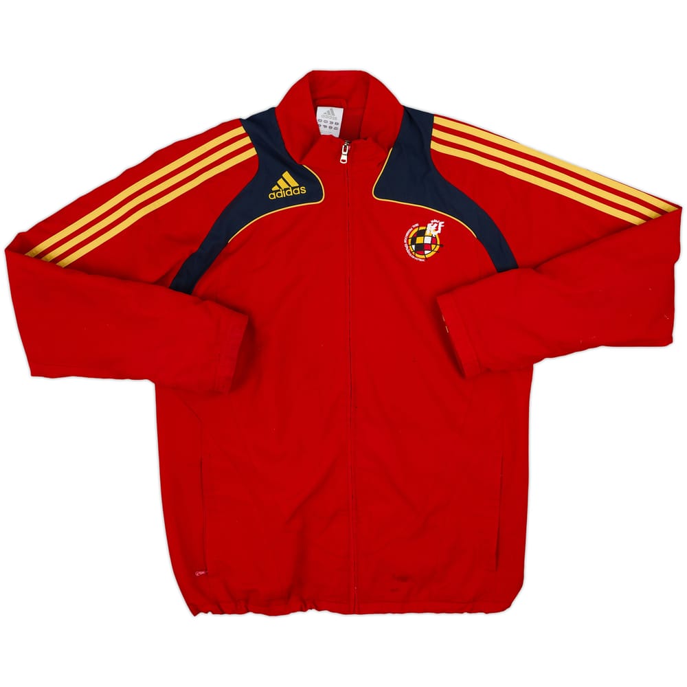 2008-09 Spain adidas Track Jacket - 7/10 - (L)