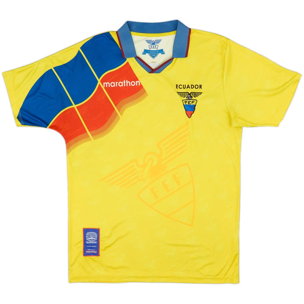 2015 Ecuador Retro 1996 Home Shirt - 8/10 - (XL)