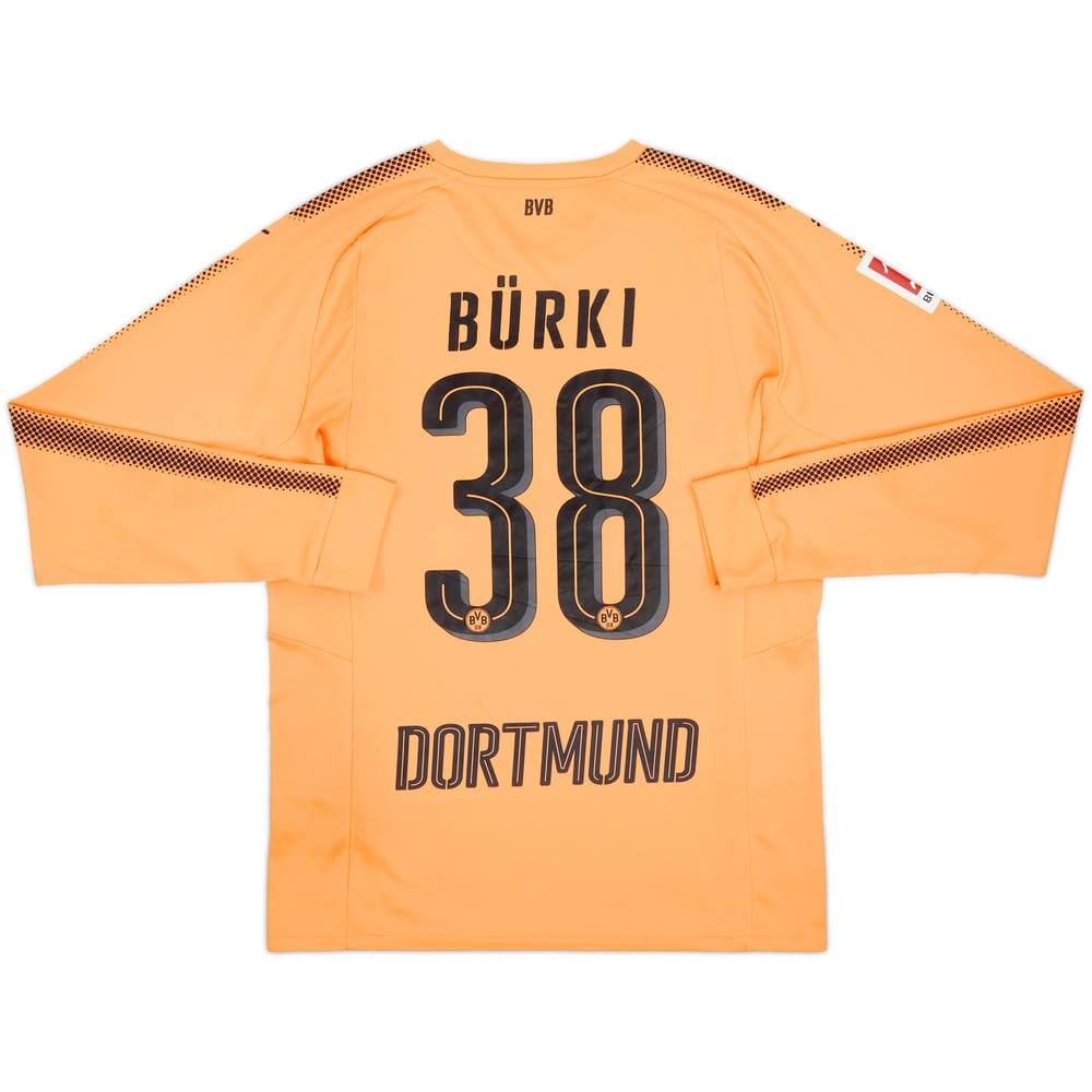 2017-18 Borussia Dortmund GK Shirt Burki #38 - 6/10 - (L)